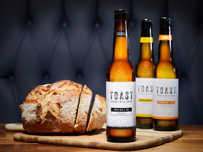 Craft Bier aus überschüssigem Brot