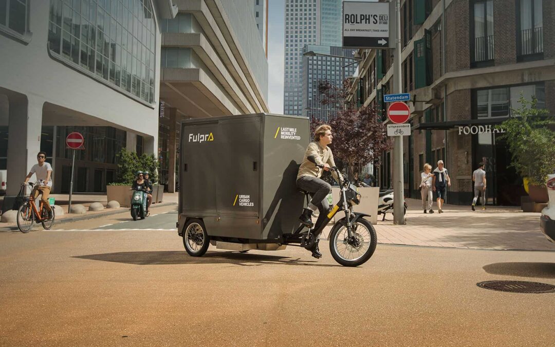 Elektrisches Lastenfahrrad