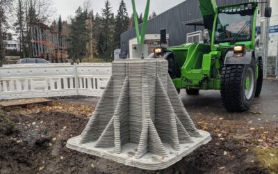 3D-gedruckter Beton